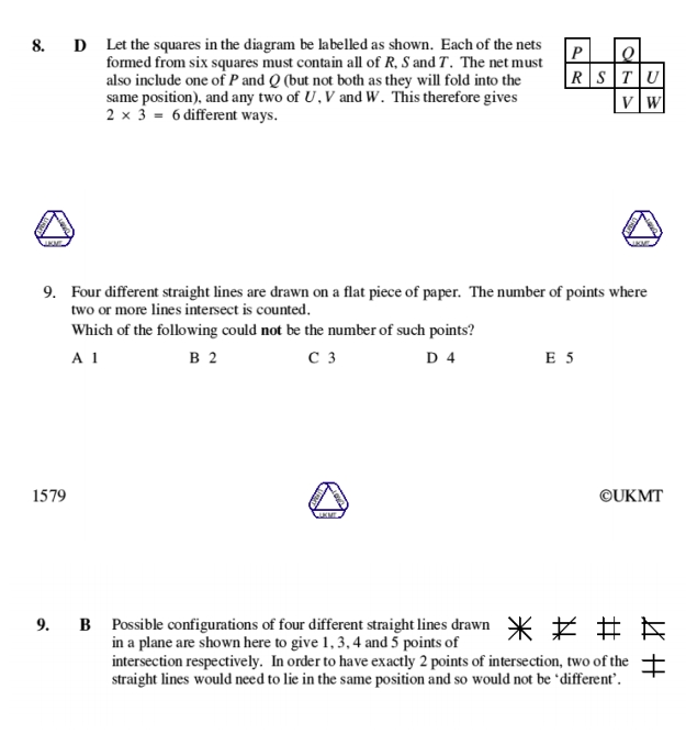 Smc Math 2015年SMC数学竞赛真题+答案解析