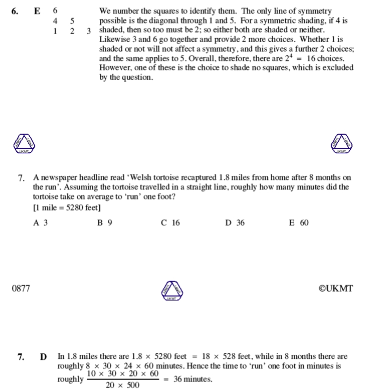 Smc Math 2008年SMC数学竞赛真题+答案解析